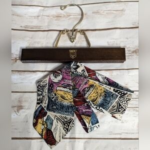 Golf Monte Carlo Vintage Travelers Graphic Abstract Pop Art Silk Tie